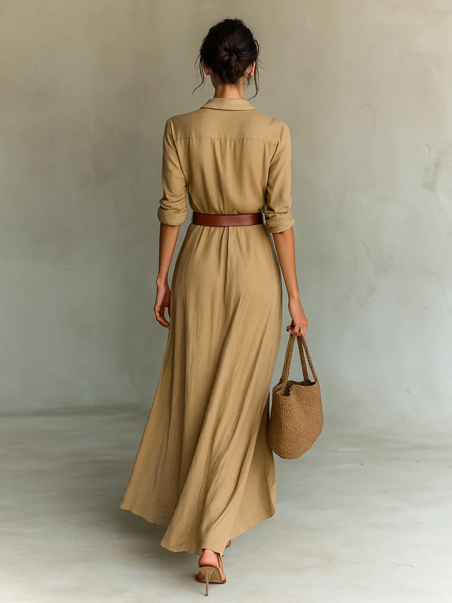 Sofia | Maxi vestido con cinturón