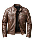 Chaqueta Biker Efecto Piel